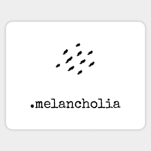 Melancholia Sticker